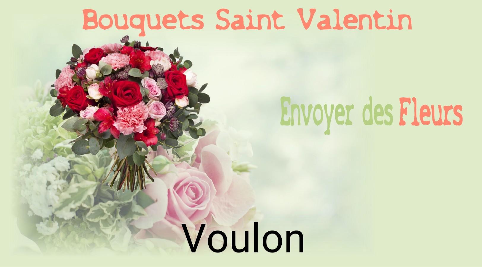 Roses de Saint-Valentin livrées à Voulon
